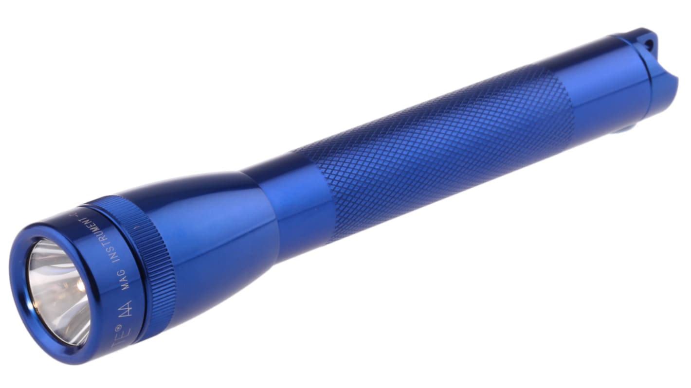 Lampe torche Maglite Krypton non rechargeable, Bleu, 14 lm