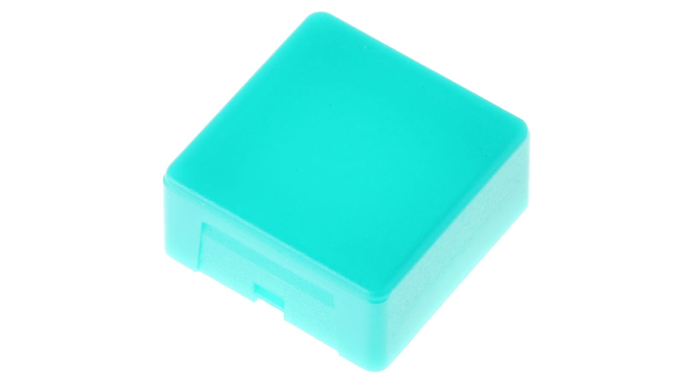 Indicator Lens Square Style, Green, 20.5mm Long