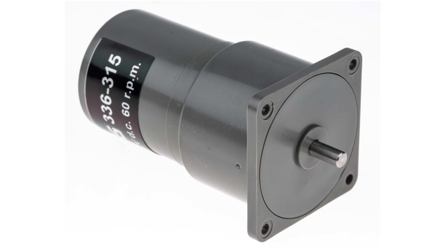 Philips Brushed Geared DC Geared Motor, 2.2 W, 12 V dc, 125 mNm, 60 rpm, 4mm Shaft Diameter