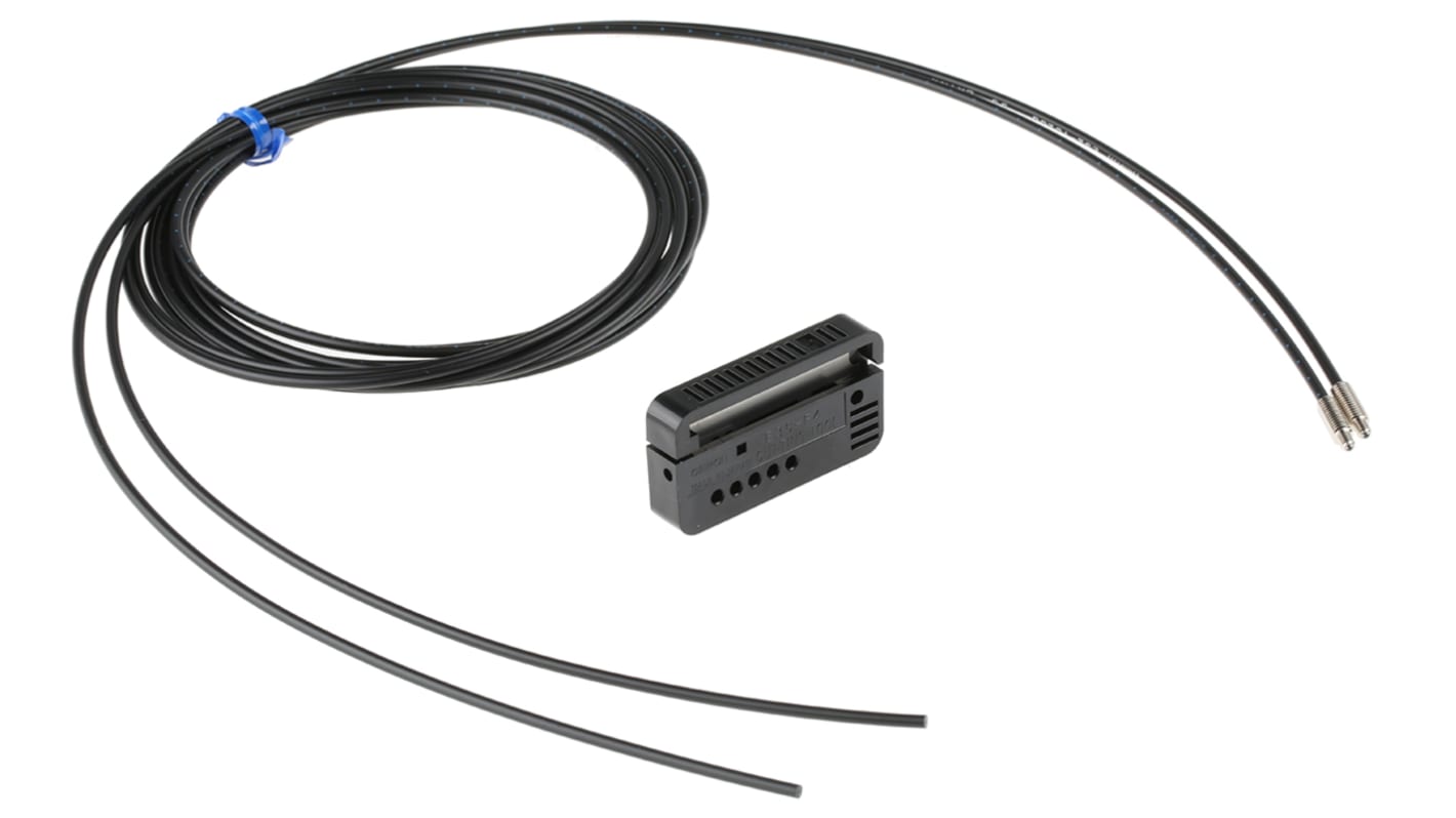 Sensore per fibre ottiche Omron, Cavo conduttore, Plastica, 12 → 24 V c.c., IP67