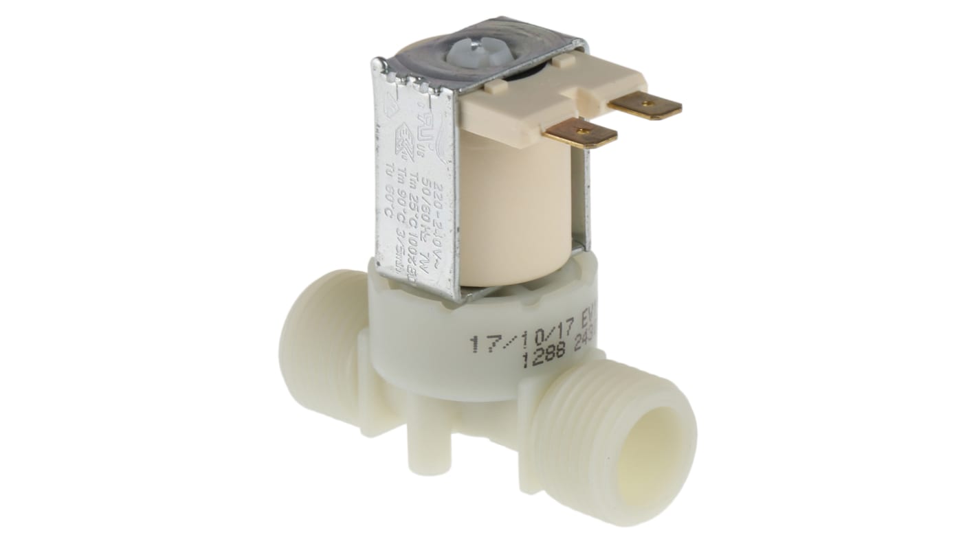 Hydralectric Solenoid Valve 72004, 2 port(s) , NC, 240 V ac, 1/2in