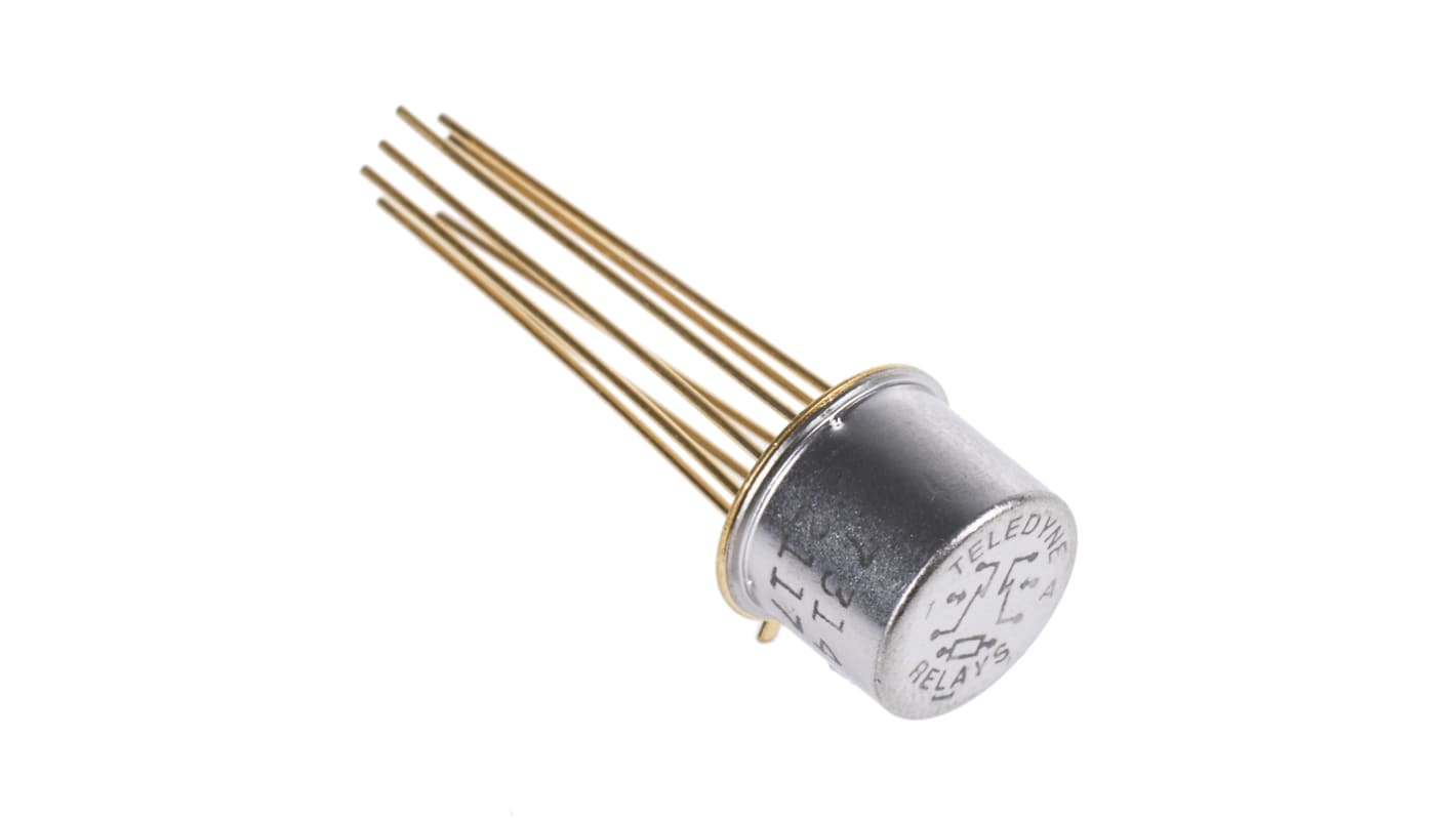 71212 Teledyne PCB Mount RF Relay, 12V dc Coil, DPDT RS