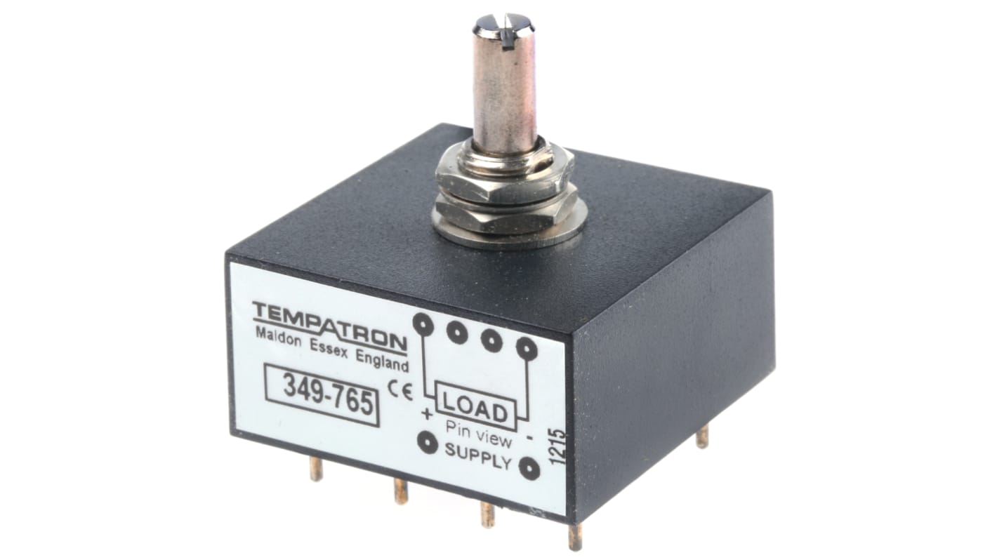 MDE200SLP30VDC Tempatron PCB Mount Timer Relay, 10 → 30V dc, 5 → 200s