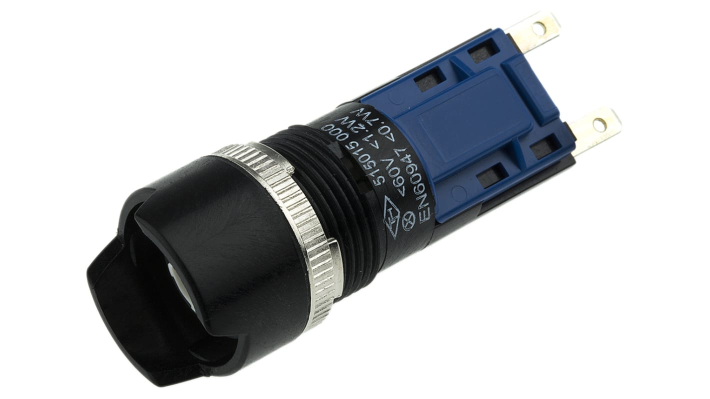 515015601 Latching Push Button Switch, IP67, Panel Mount RS