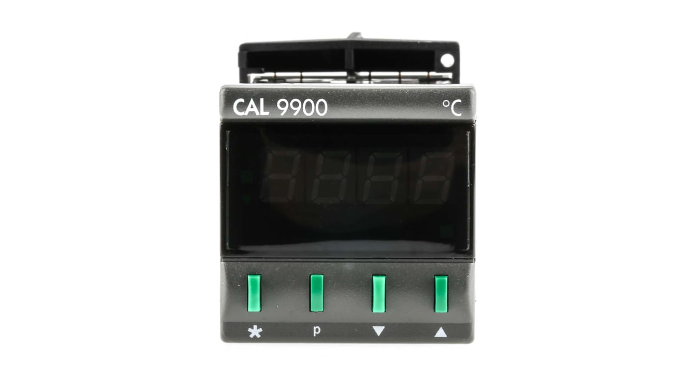 Controlador de temperatura PID CAL serie 9900, 48 x 48 (1/16 DIN)mm, 115 Vac, 2 salidas Relé