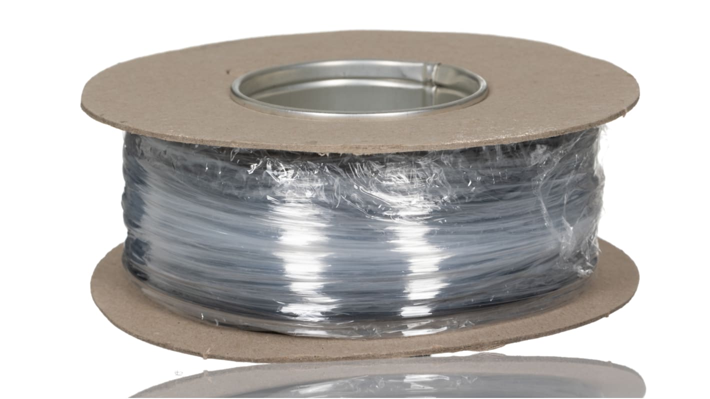 RS PRO Einzeladerleitung 1 mm², 17 AWG 100m Schwarz PVC isoliert Ø 2.8mm 32 / 0,2 mm Litzen