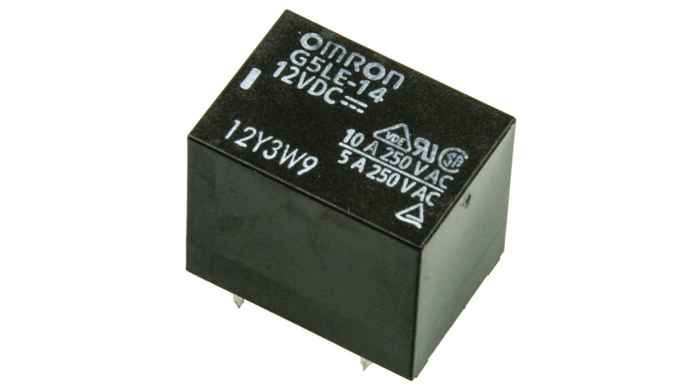 G5RL-U1A-E DC12 | Relè Di Potenza Omron, SPST, Bobina 12V Cc, Montaggio Su Circuo Stampato | RS - Foto 9