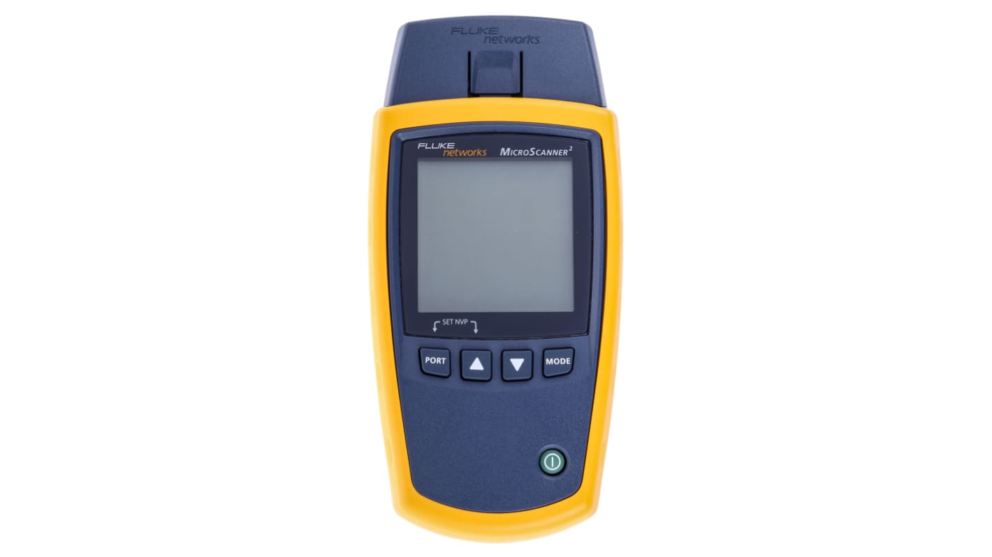 MS2100/RS Fluke Networks Cable Tester Coaxial, RJ11, RJ45