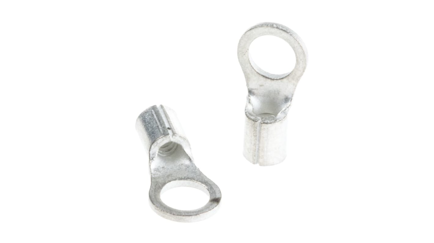 TE Connectivity, SOLISTRAND Uninsulated Ring Terminal, M3.5 Stud Size, 0.26mm² to 1.65mm² Wire Size