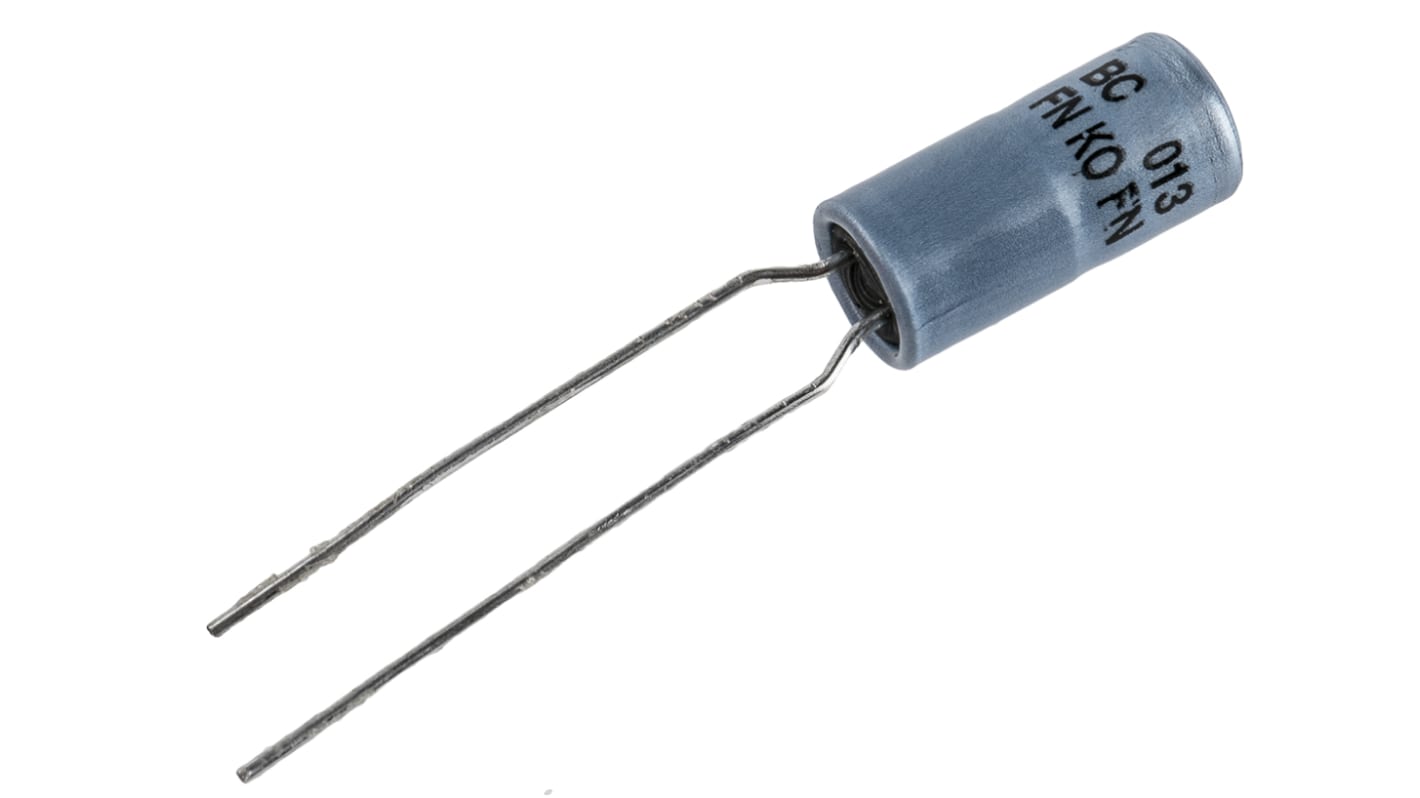 Condensateur Vishay série 013 RLC, Aluminium électrolytique 10μF, 25V c.c.