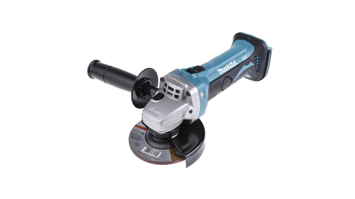 Bezdrátová bruska DGA452Z 18V velikost kotouče 115mm 2.3kg 10000rpm UK zástrčka Makita