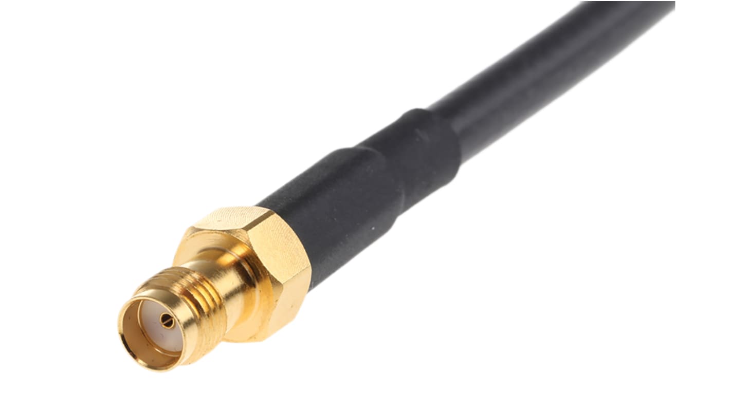 Mobilemark CA12/195 Series Female SMA to Female SMA Coaxial Cable, 304.8mm, RF195 Coaxial, Terminated