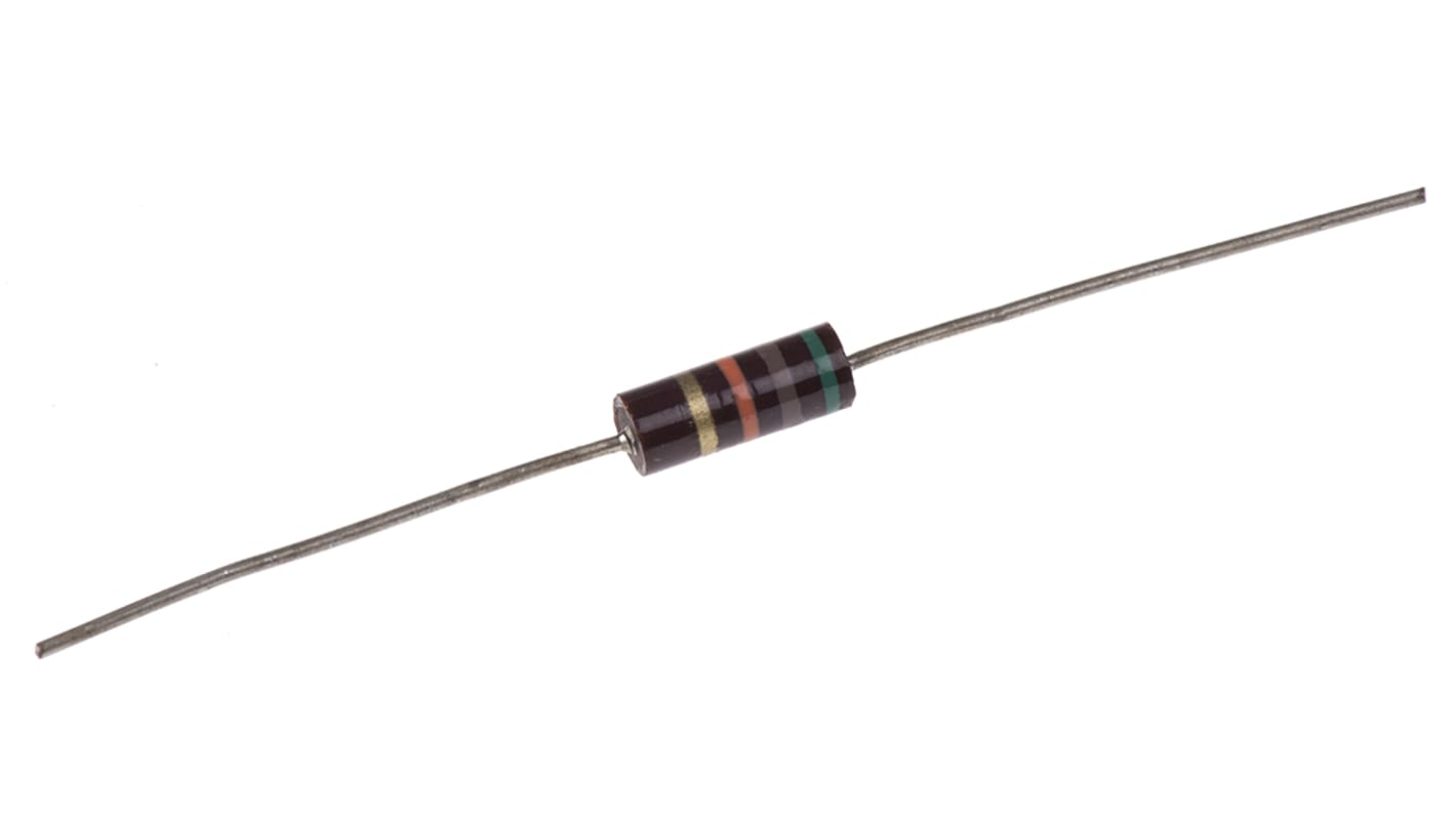 Arcol 10kΩ Carbon Composition Resistor 0.25W ±5% RCC025 10K J