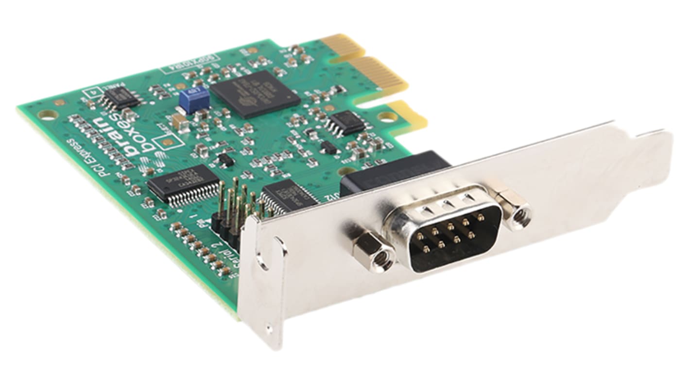 PX101 Brainboxes 2 Port PCIe RS232 Serial Card RS