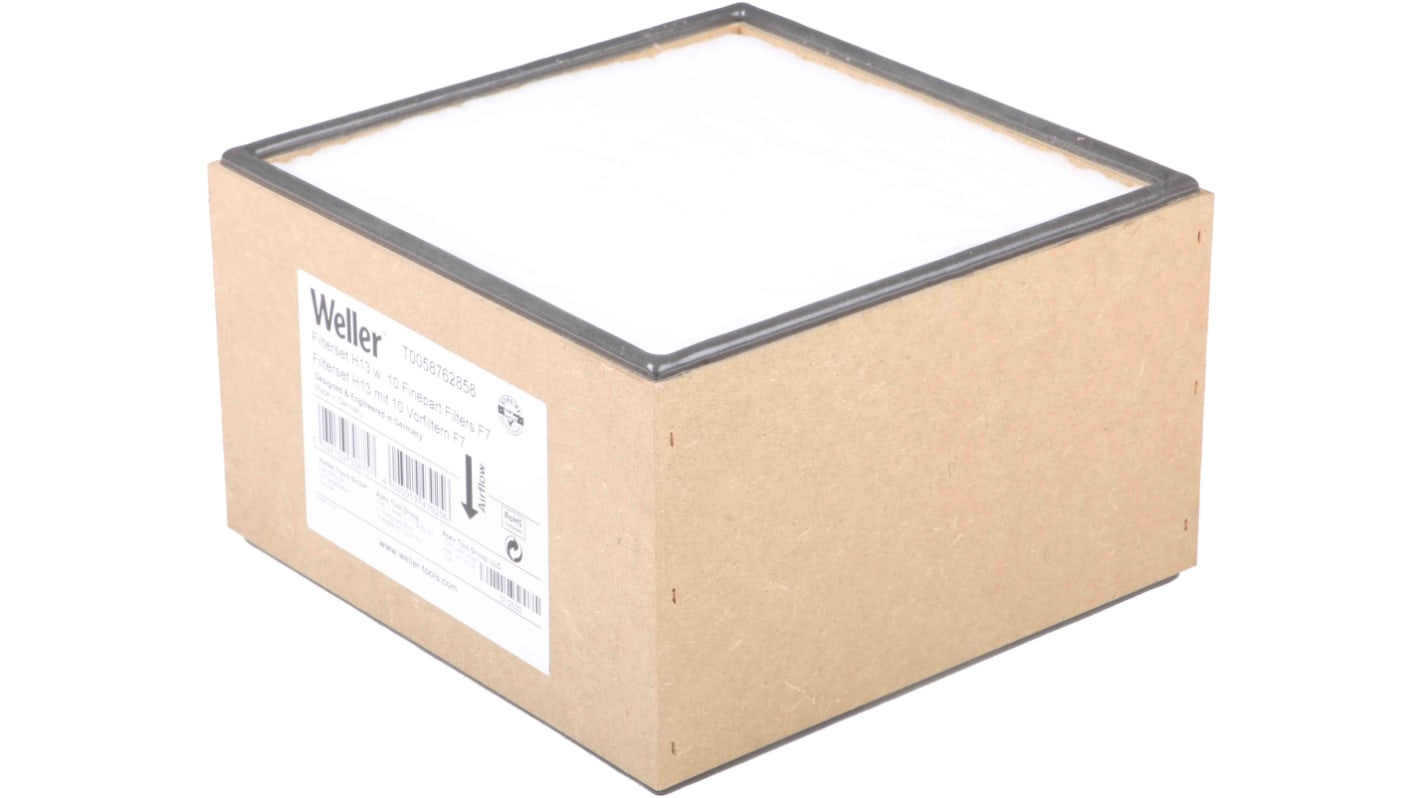 Cartuccia filtro H13 e 10 pre-filtri Weller, ESD