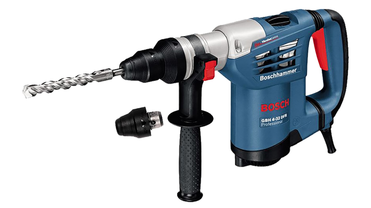 Bosch SDS 230V Corded SDS Drill, Type F - Schuko plug