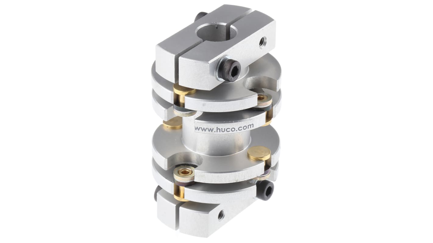 Huco Specialist Coupling, 33.5mm Outside Diameter, 10mm Bore, 50.8mm Length Coupler