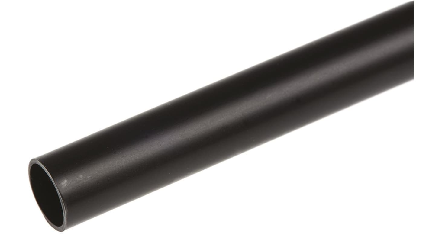 TE Connectivity SCL Wärmeschrumpfschlauch, Polyolefin Schwarz, Ø 6.4mm Schrumpfrate 3:1, Länge 300mm