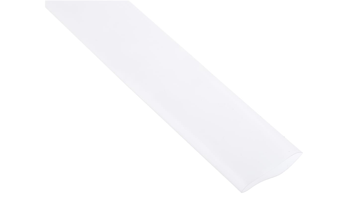 RS PRO Wärmeschrumpfschlauch, Fluorpolymer Transparent, Ø 19.1mm Schrumpfrate 2:1, Länge 1.2m