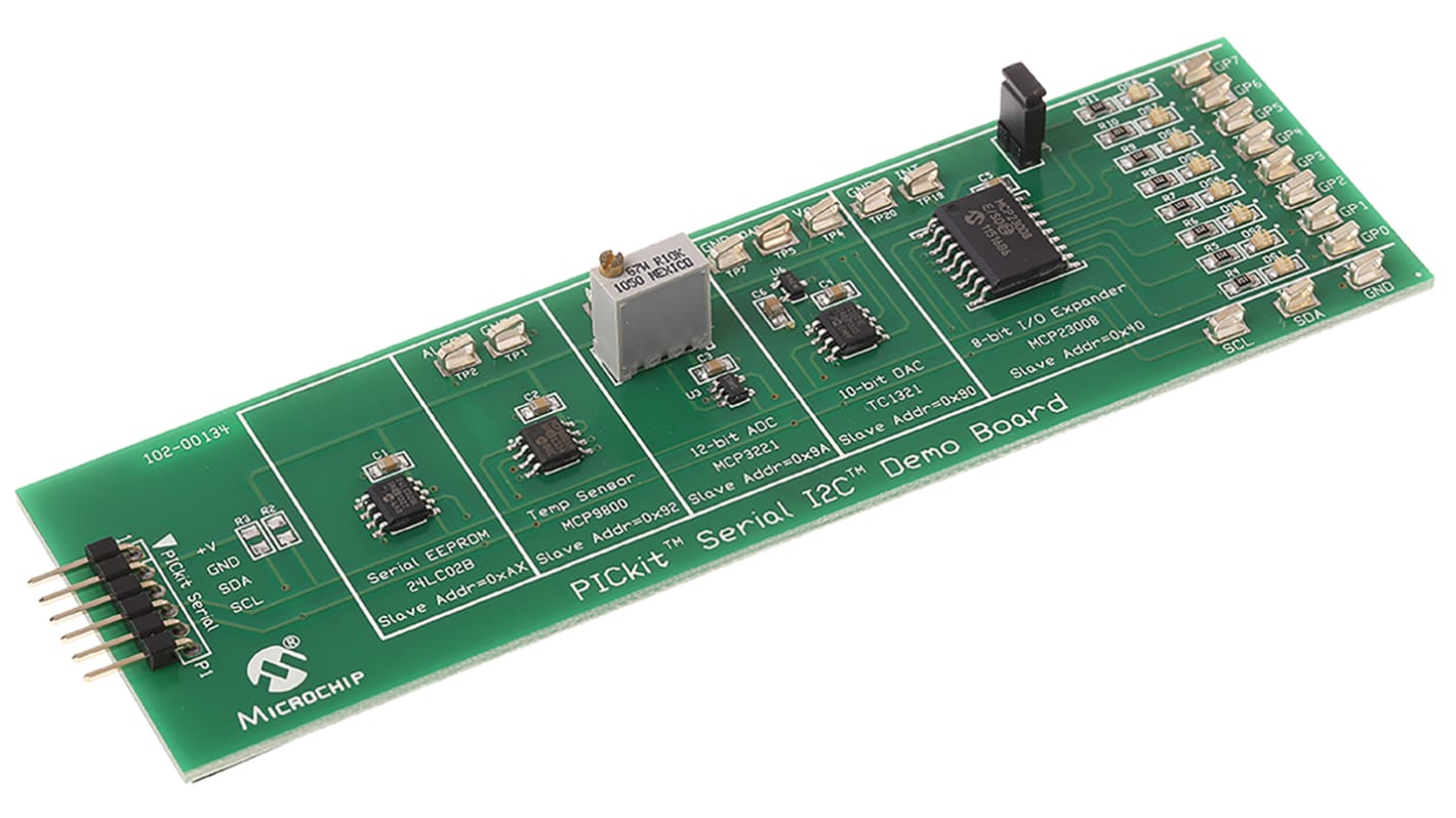 Module de développement de communication et sans fil Microchip PICkit