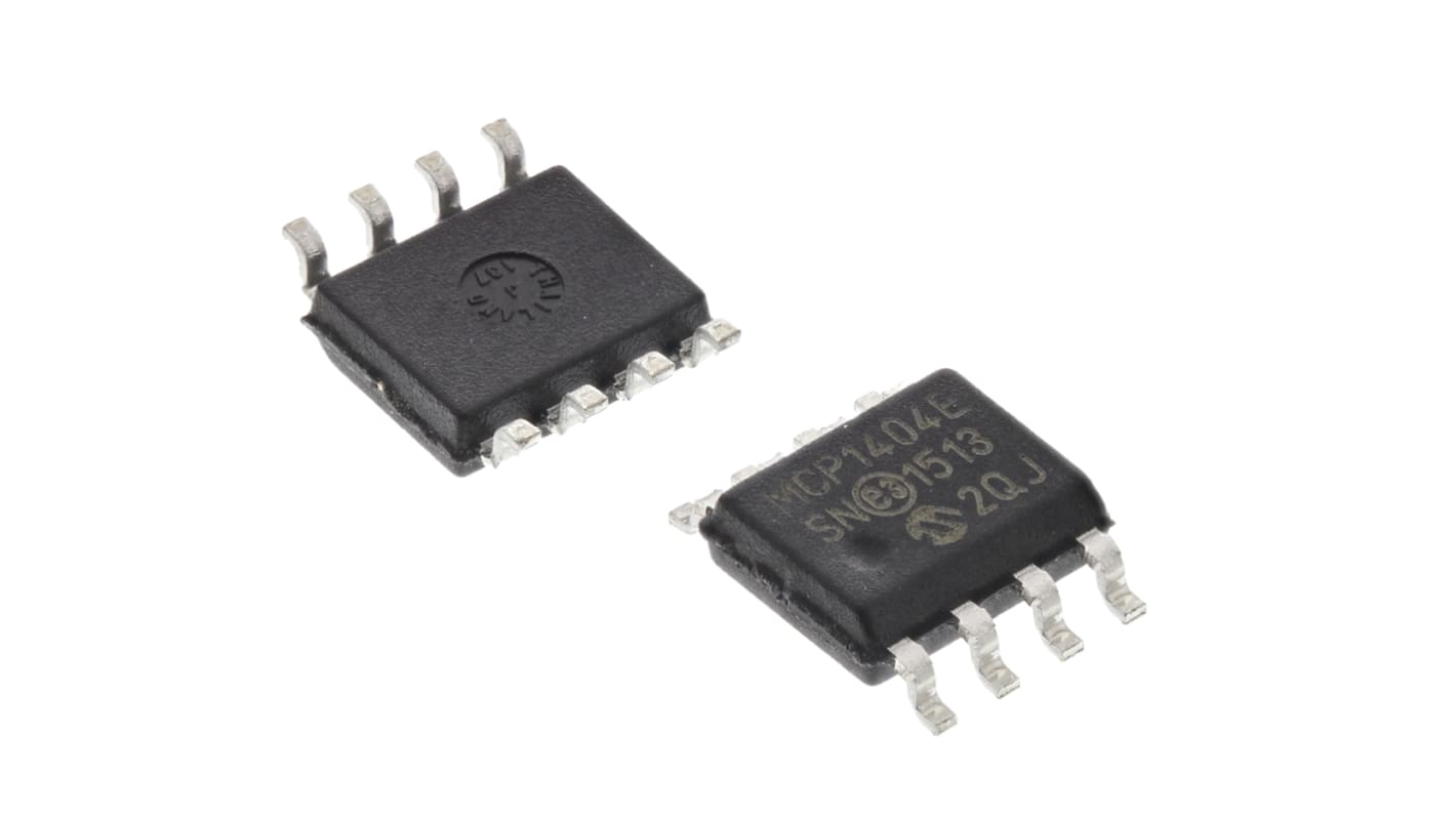 MOSFET kapu meghajtó MCP1404-E/SN CMOS, TTL, 4,5 A, 18V, 8-tüskés, SOIC