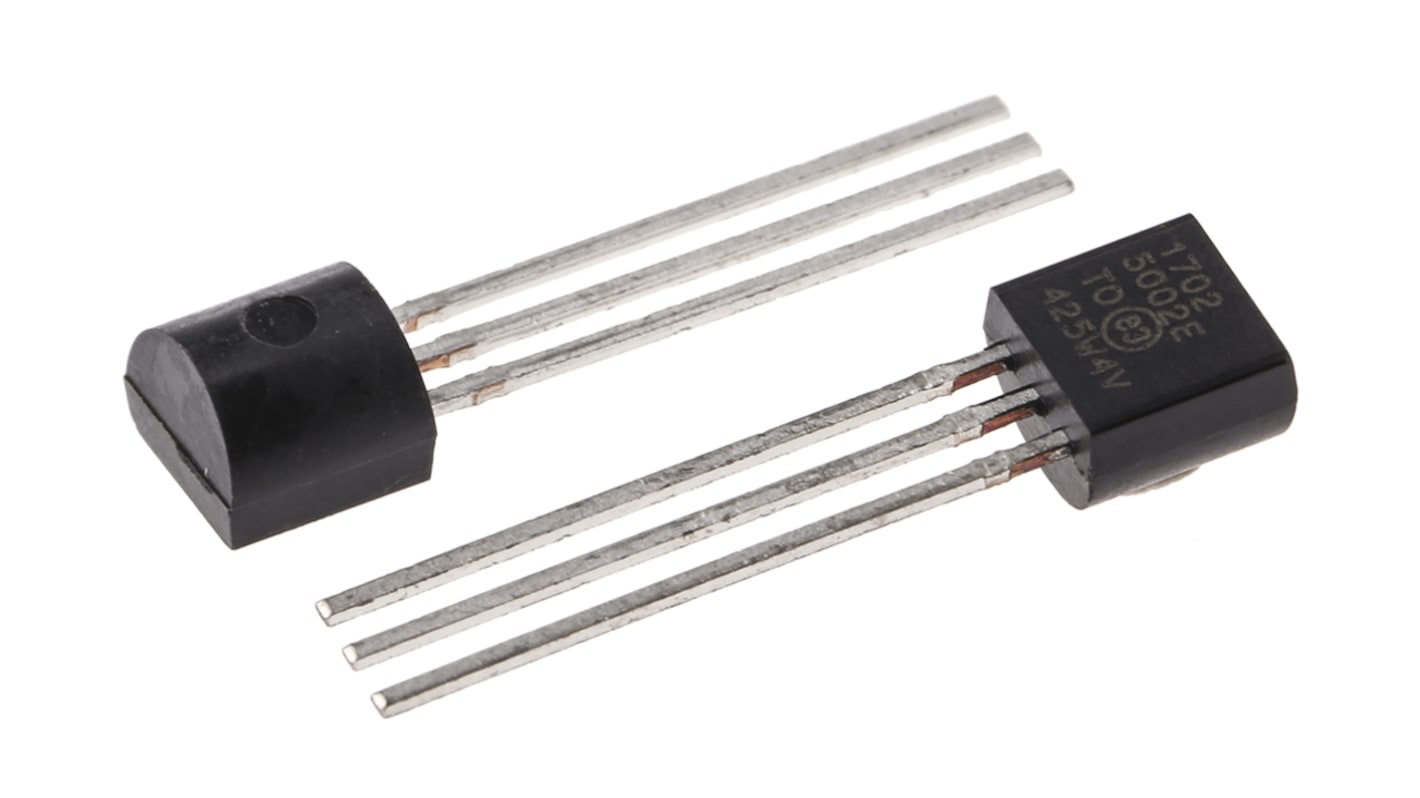 Microchip 電圧レギュレータ 低ドロップアウト電圧 5 V, 3-Pin, MCP1702-5002E/TO