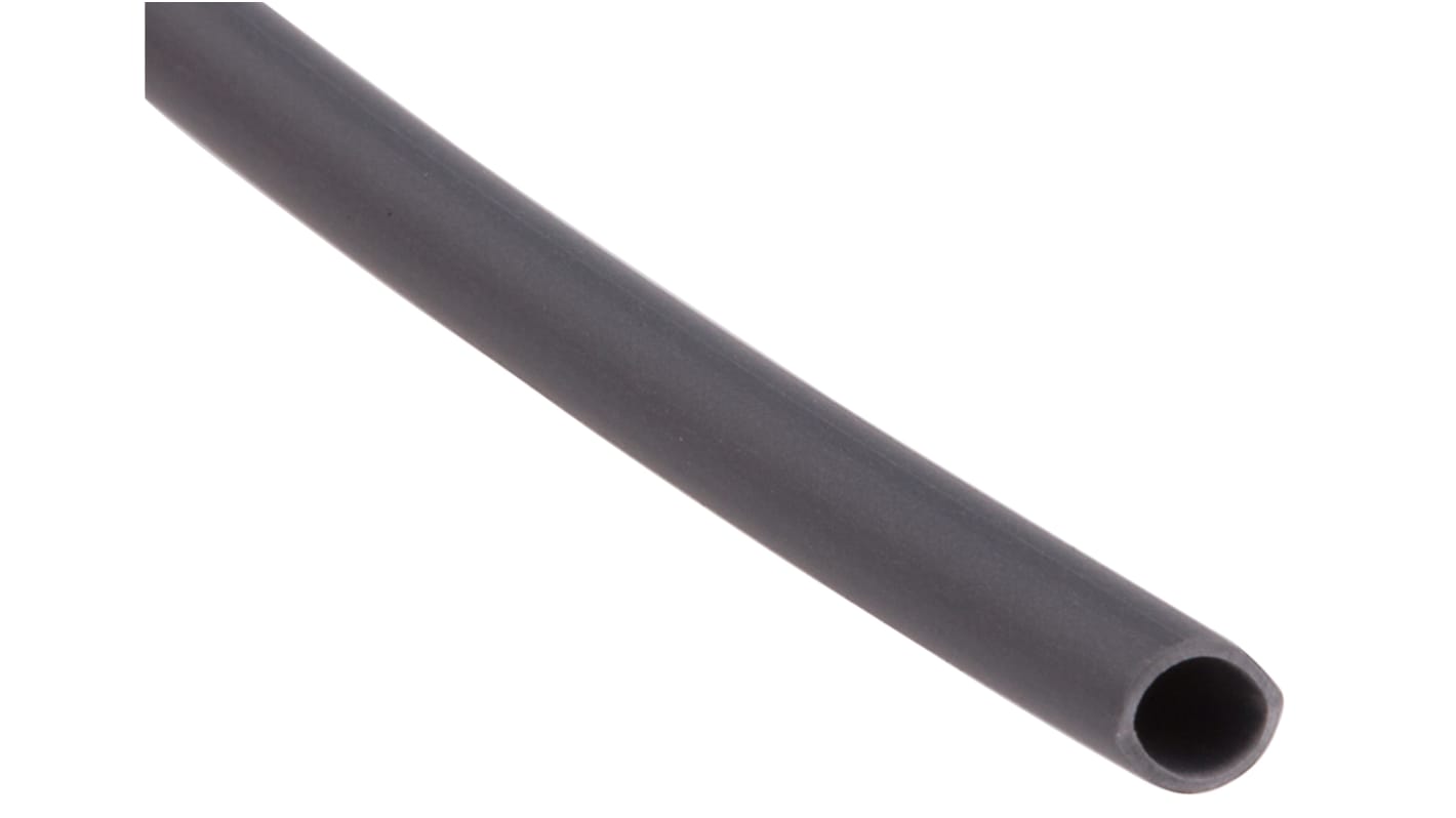 RS PRO PVC Grey Cable Sleeve, 3mm Diameter, 40m Length