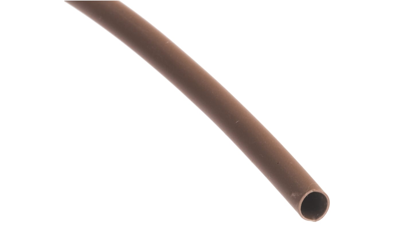 RS PRO PVC Brown Cable Sleeve, 4mm Diameter, 30m Length