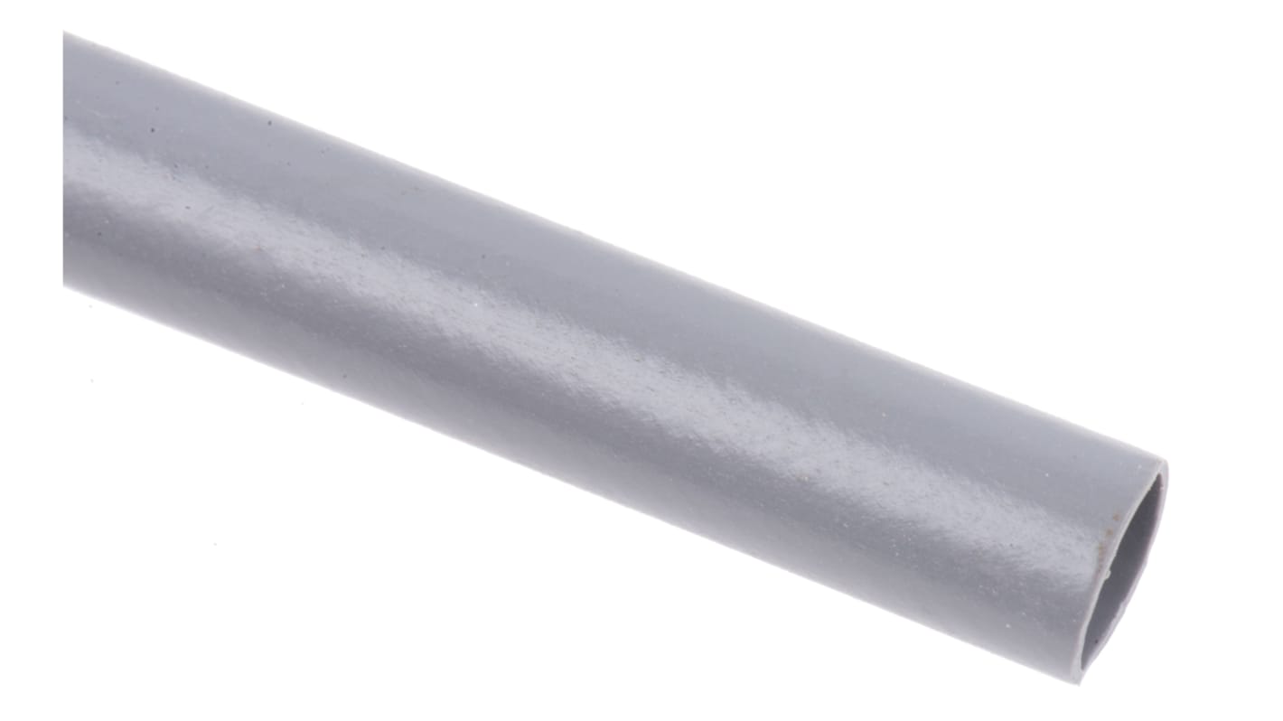 RS PRO PVC Grey Cable Sleeve, 6mm Diameter, 10m Length