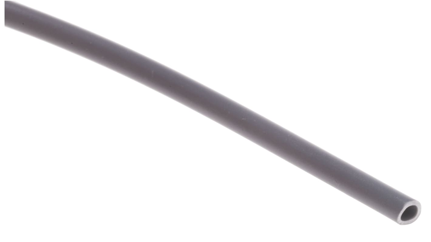 RS PRO Kabelschlauch Grau PVC für Kabel-Ø 2mm, Länge 50m