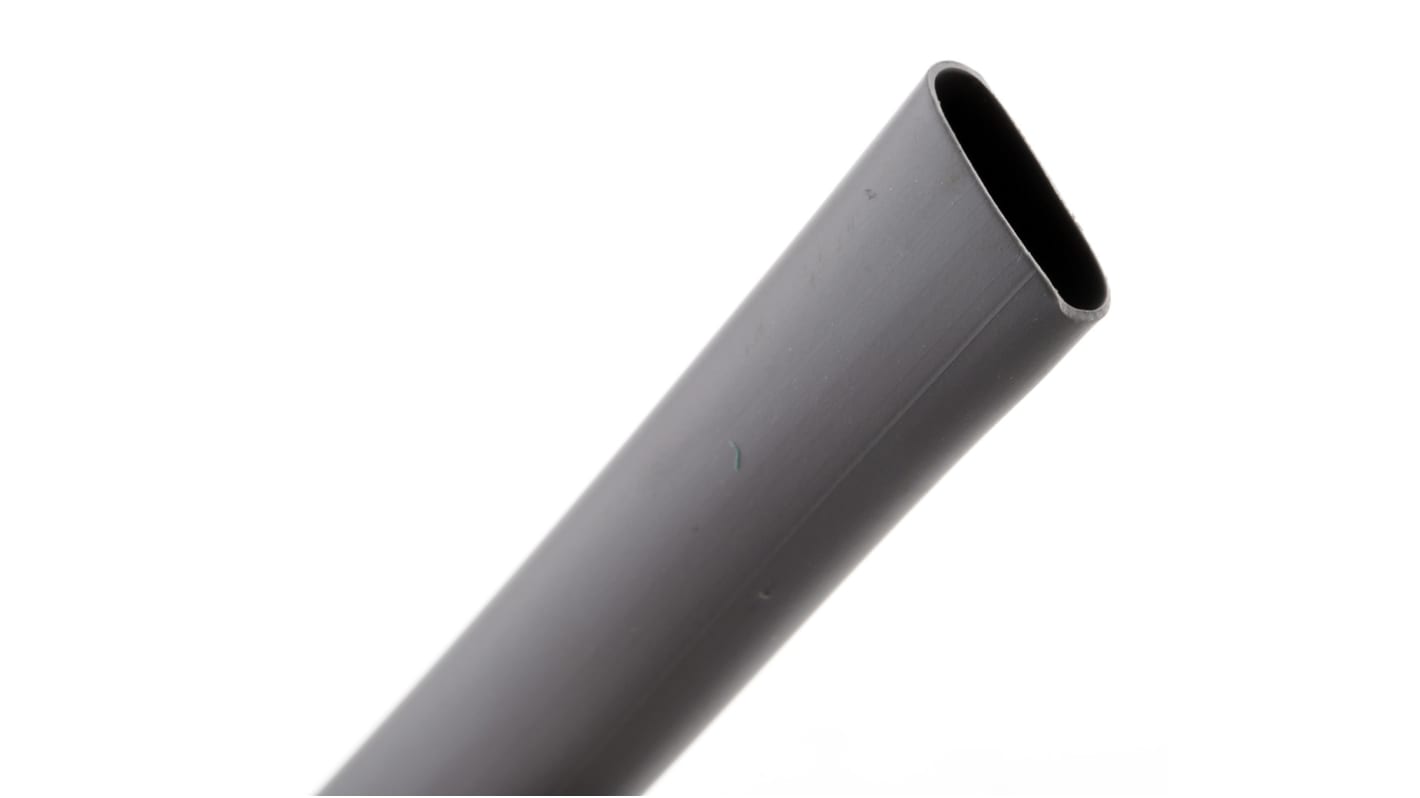 TE Connectivity PVC Grey Cable Sleeve, 10mm Diameter, 10m Length