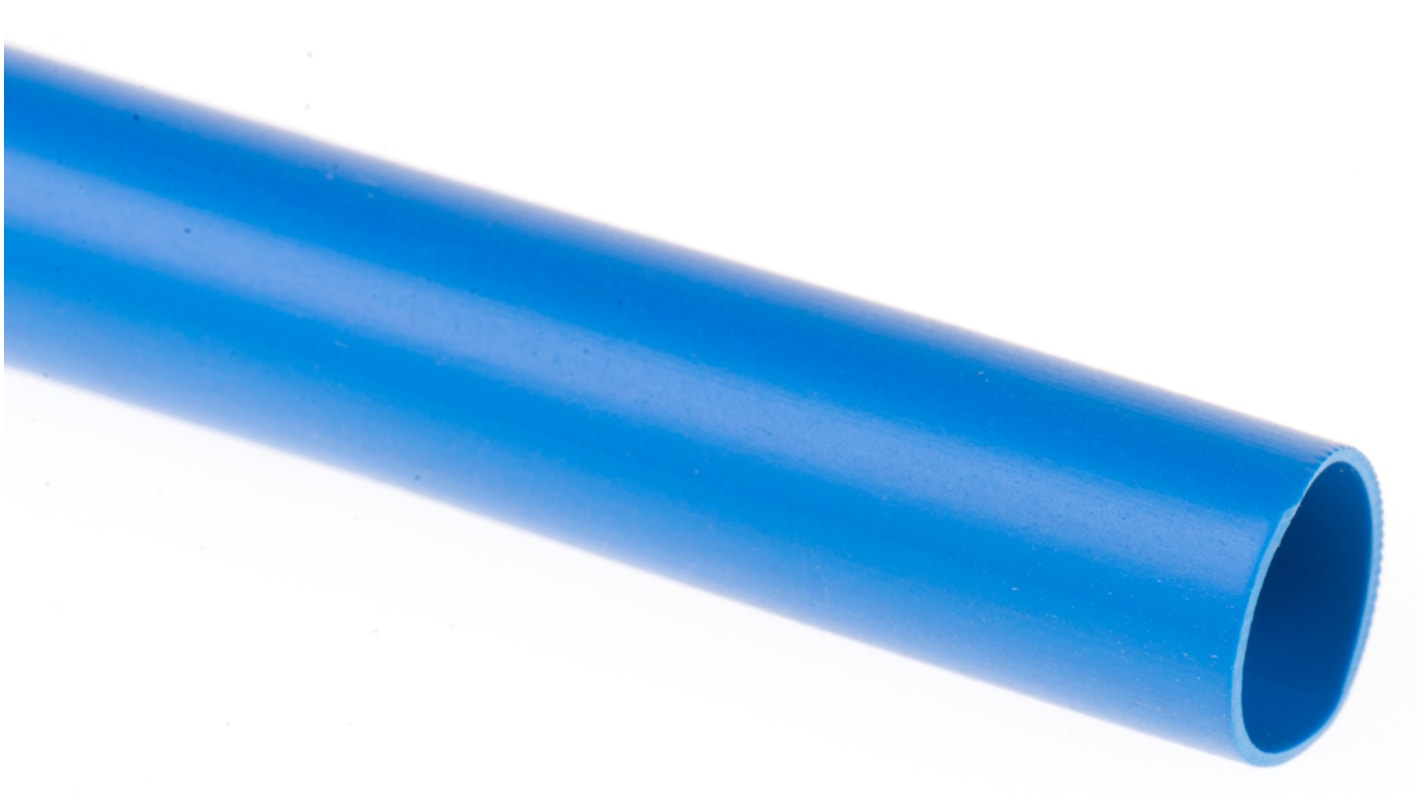 RS PRO PVC Blue Cable Sleeve, 10mm Diameter, 10m Length RS