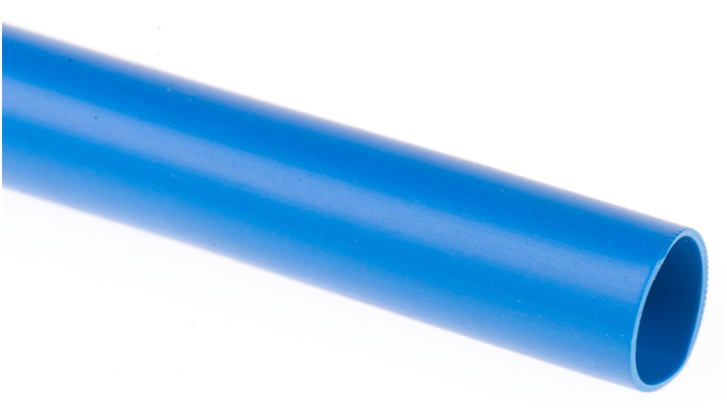 RS PRO Kabelschlauch Blau PVC für Kabel-Ø 10mm, Länge 10m