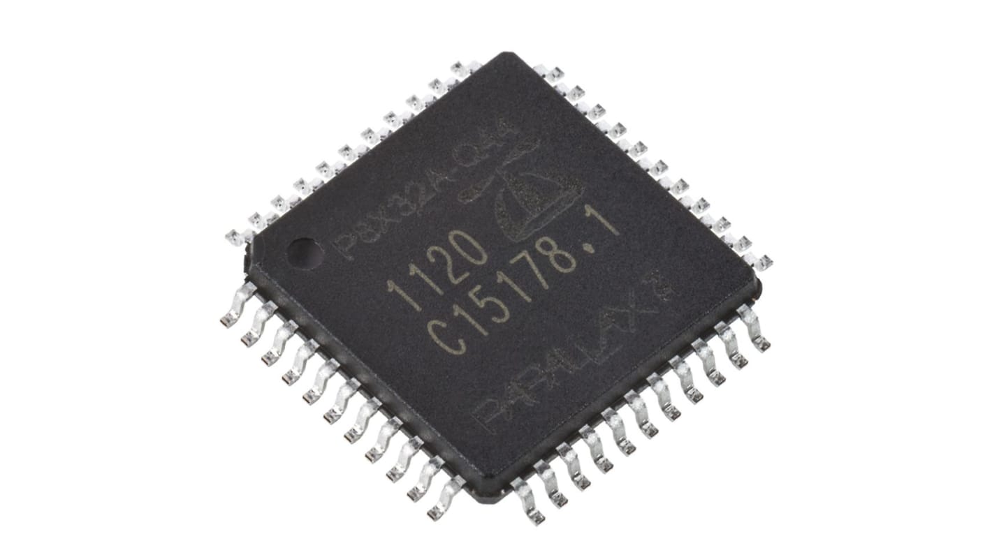 Parallax Inc P8X32A-Q44, 32bit P8X32A Microcontroller, Propeller, 80MHz, 64 kB ROM, 44-Pin LQFP