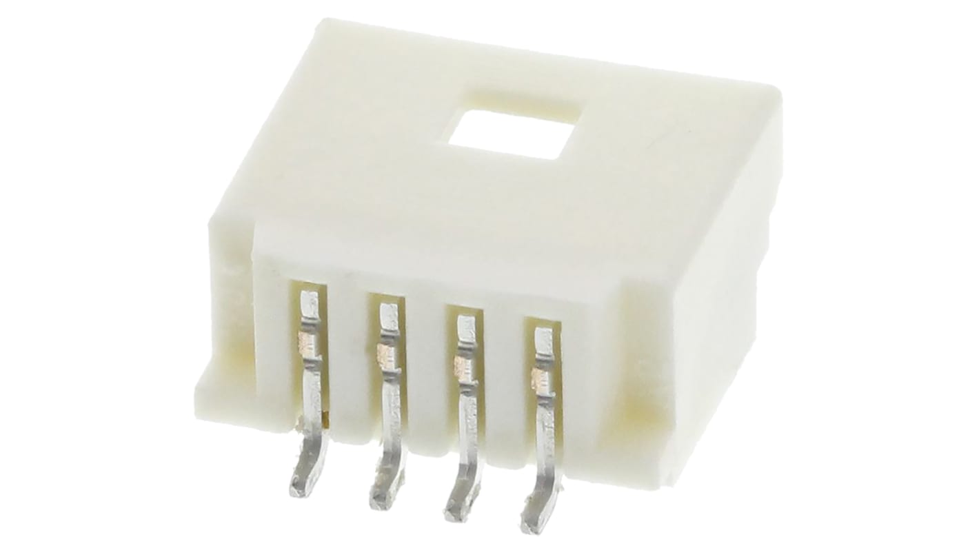 Embase pour CI Molex, Pico-Clasp, 4 pôles , 1.0mm 1 rangée, 1.0A, Angle droit