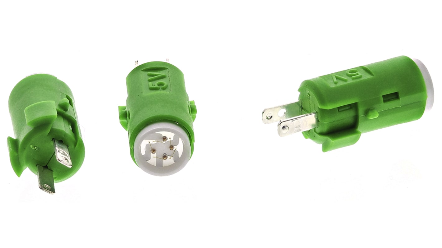 Omron LED表示ランプ 緑 定格電圧：5 V dc