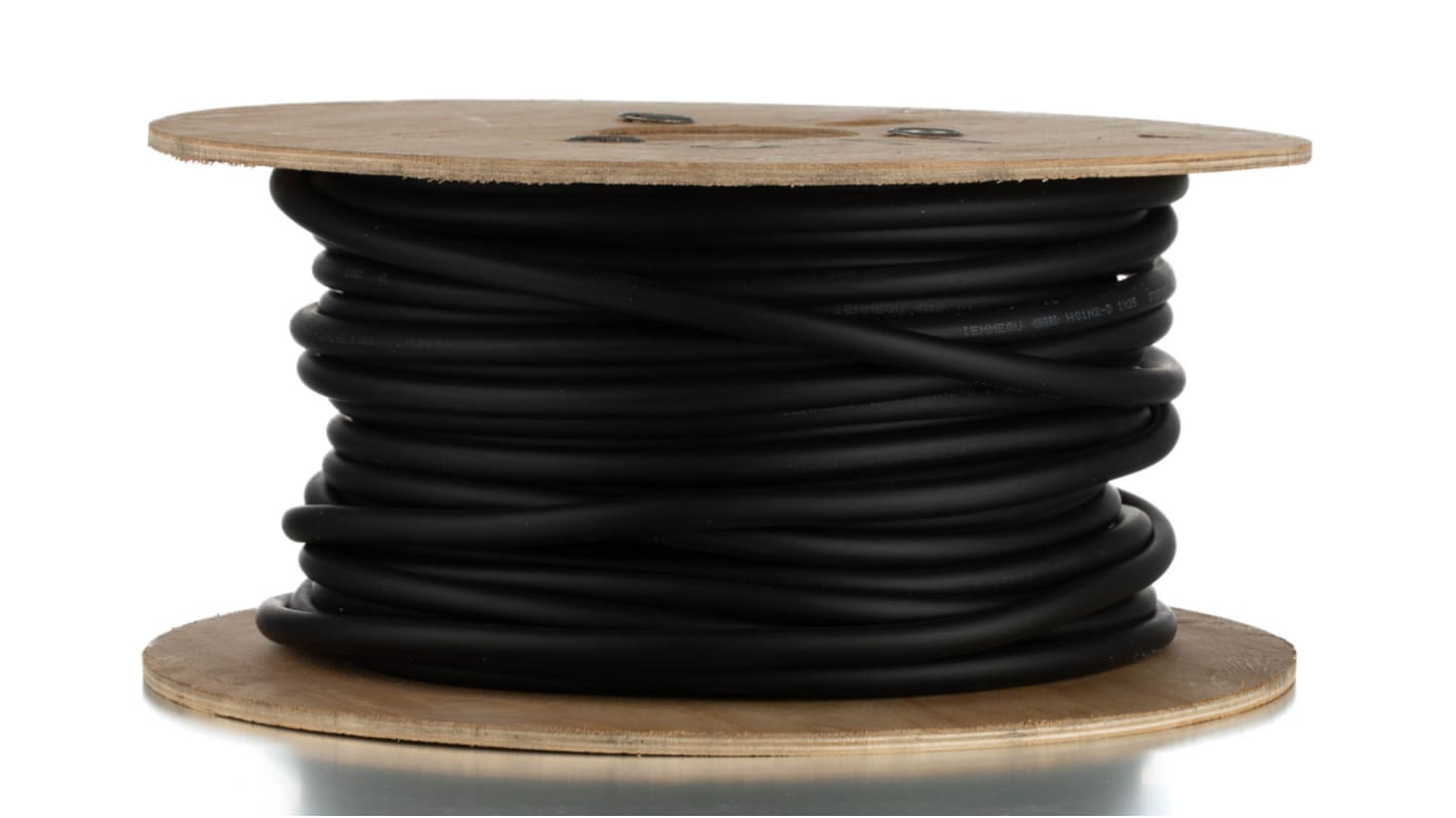 Lapp Einzeladerleitung 25.25 mm², 3 AWG 50m Schwarz Gummi isoliert Ø 10.1 x 12.7mm 760/0,21 mm Litzen