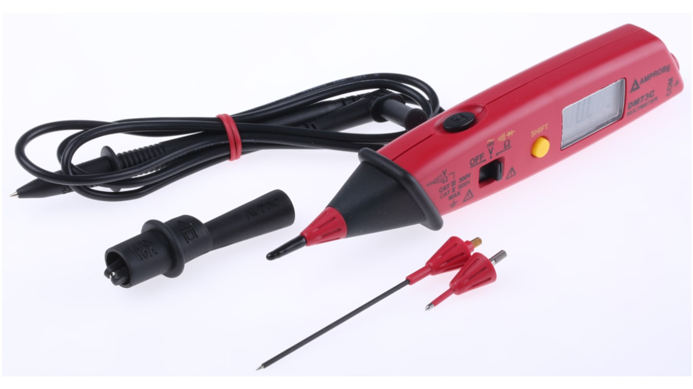 Amprobe DM73C Handheld, Pen Probe Style Digital Multimeter