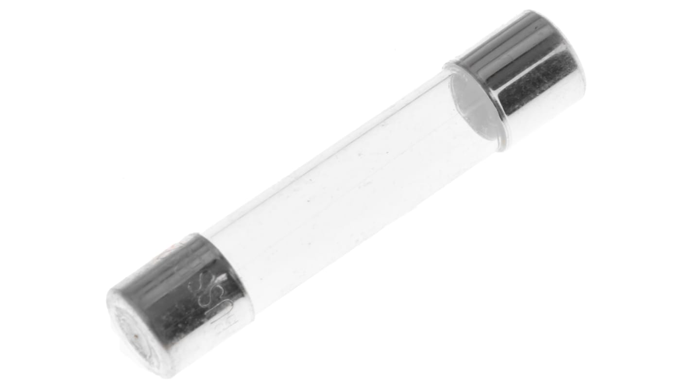 Eaton 60mA F Glass Cartridge Fuse, 6.3 x 32mm