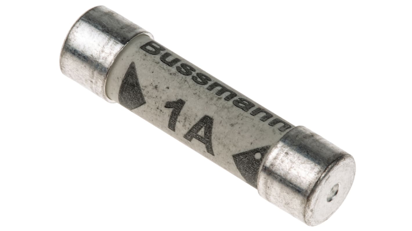 Eaton 1A F Ceramic Cartridge Fuse, 6.3 x 25mm