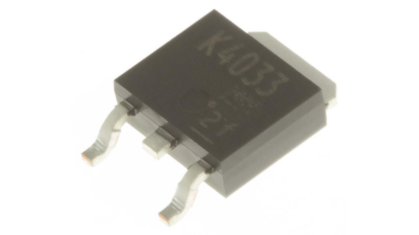 N-Channel MOSFET, 5 A, 60 V, 3-Pin PW Mold Toshiba 2SK4033(TE16L1,NQ)