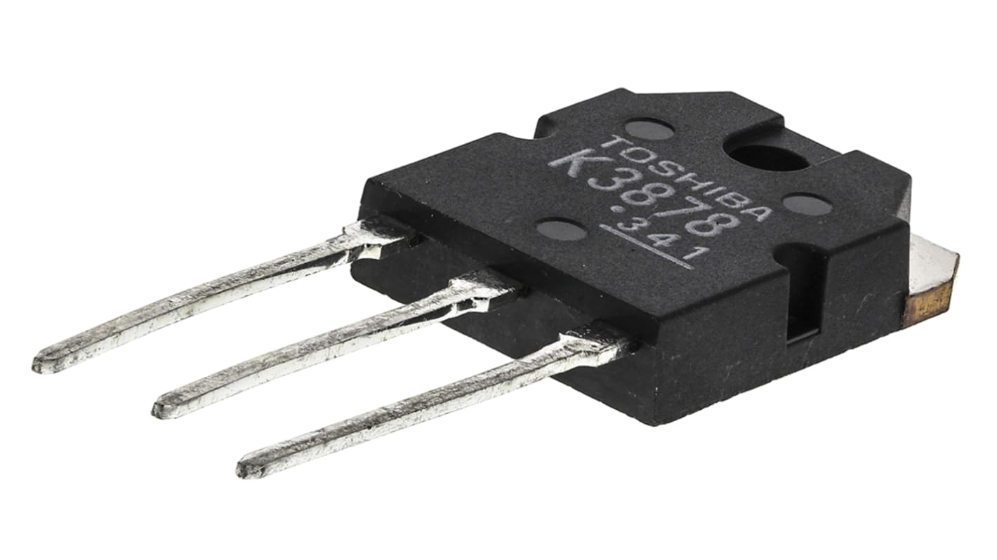 Toshiba 2SK 2SK3878(F) N-Kanal, THT MOSFET 900 V / 9 A 150 W, 3-Pin TO-3PN