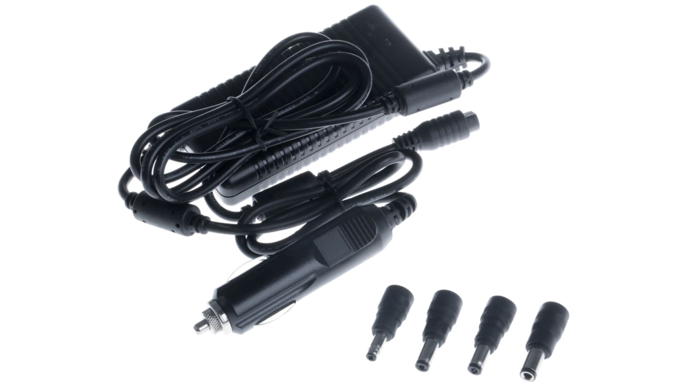 RS PRO Portable Car Power Adapter, 11 → 16V dc Input, 24V dc Output 1.75 x 4.75 x 11 mm Centre Positive Female