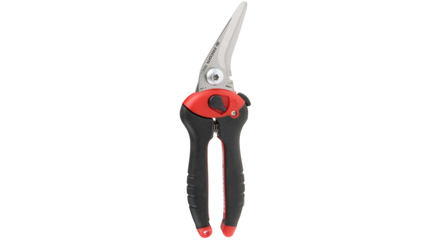 980C.PB 205 mm Left, Right Tin Snips for Aluminium, Cardboard
