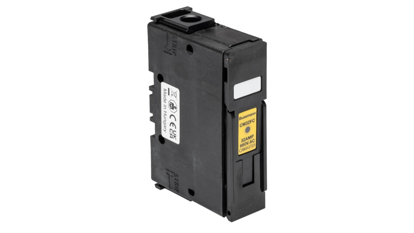 CM32FC Eaton 32A Rail Mount Fuse Holder For A1 Fuse 1P 660V Ac RS