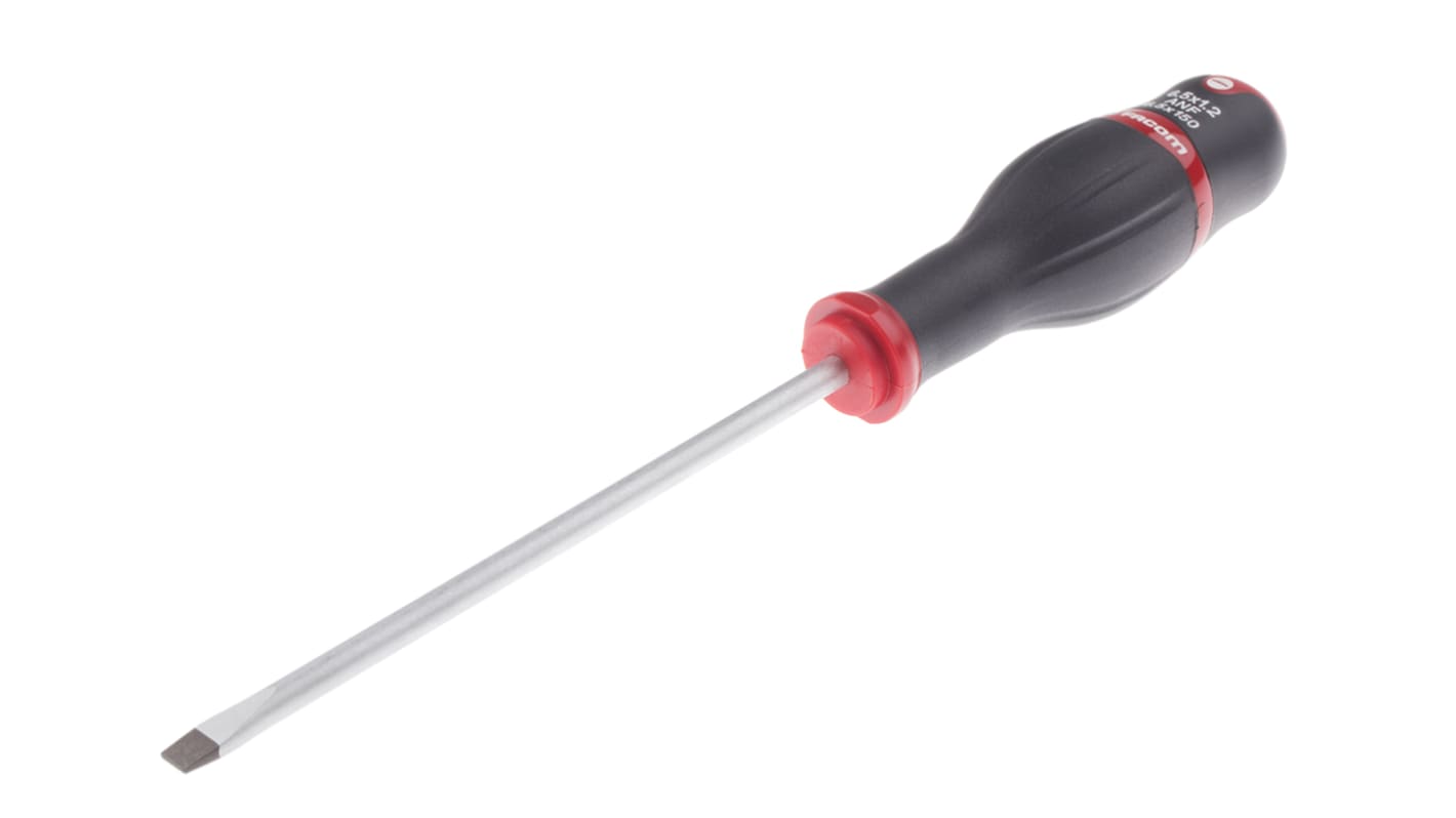 Facom Slotted  Screwdriver, 6.5 x 1.2 mm Tip, 150 mm Blade, 270 mm Overall