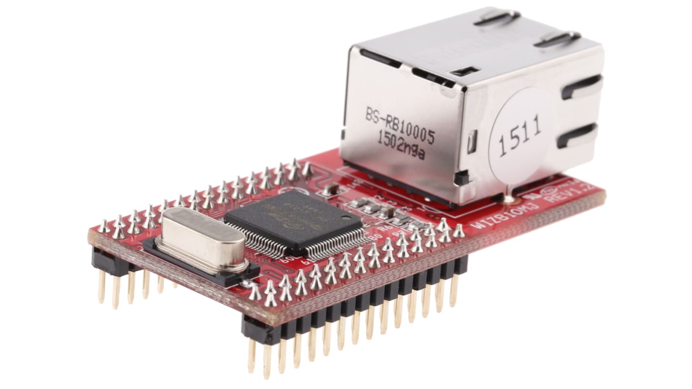 WIZnet Inc Netzwerkmodul 10/100 Ethernet MCU, SPI 3.3V 25 x 48 x 13.5mm