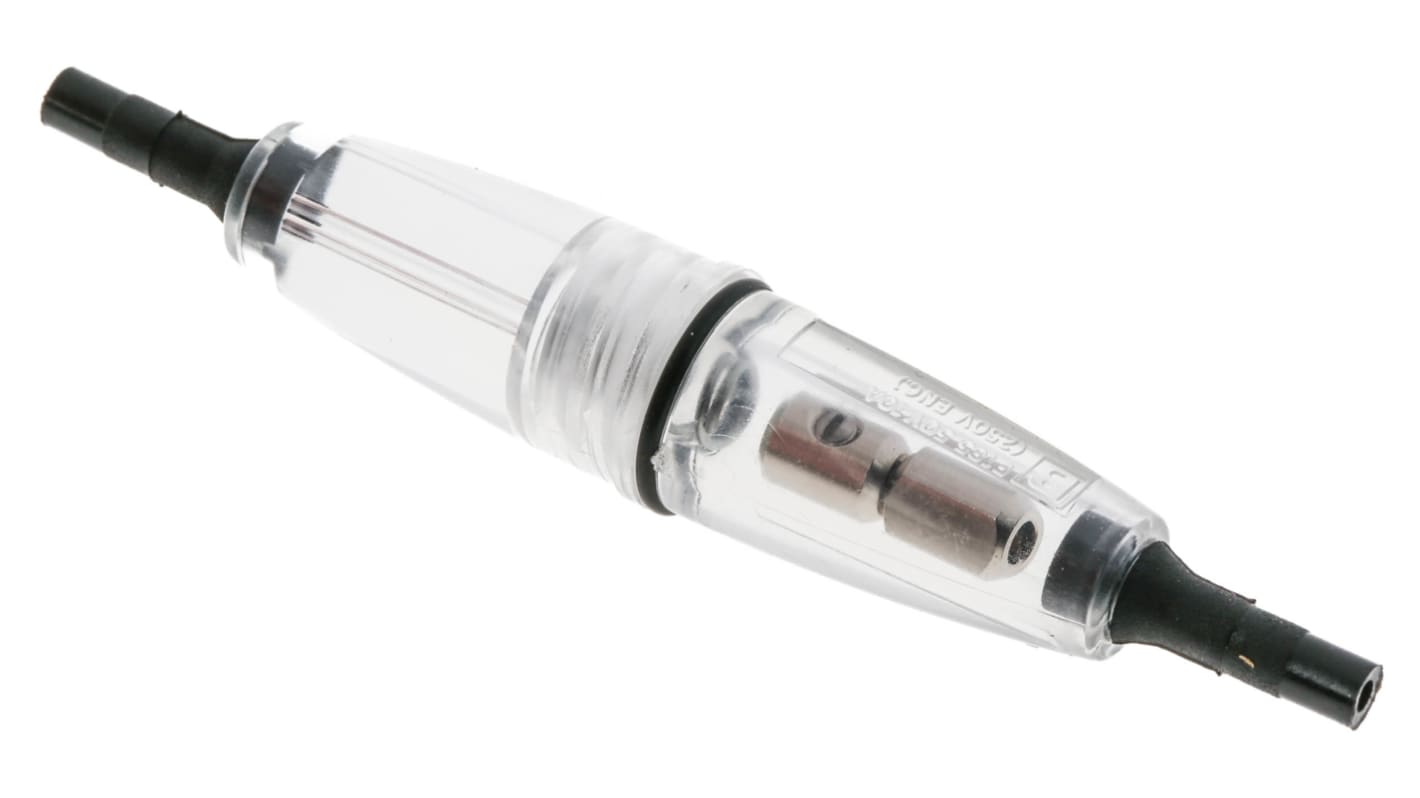 FX0185 Bulgin 10A Inline Fuse Holder for 6.3 x 32mm Fuse, 250V ac RS