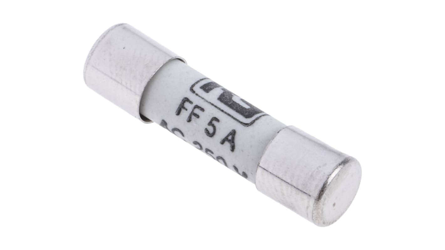 RS PRO 5A FF Ceramic Cartridge Fuse, 5 x 20mm RS