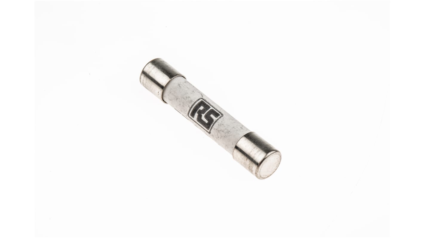 RS PRO 6.3A FF Ceramic Cartridge Fuse, 6.3 x 32mm